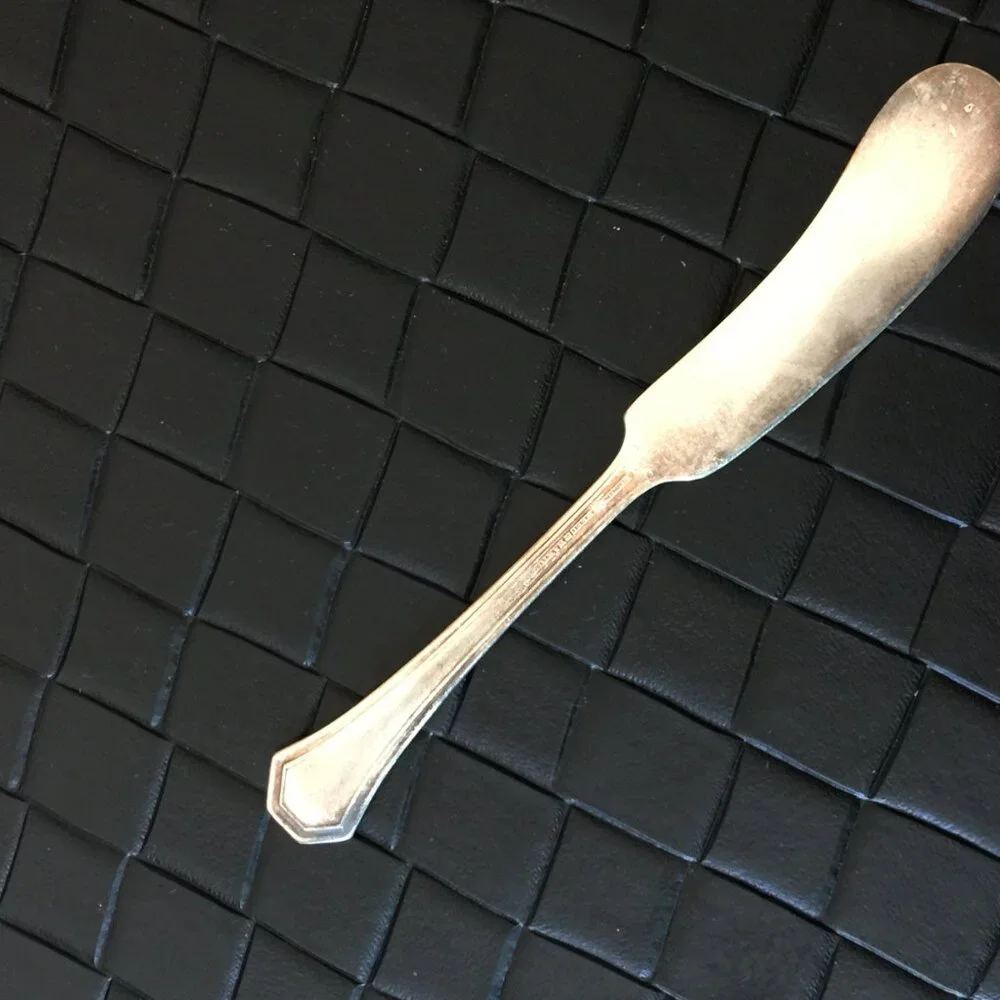 Vintage Reed & Barton Stainless Steel Butter Knife  Palladin Pattern